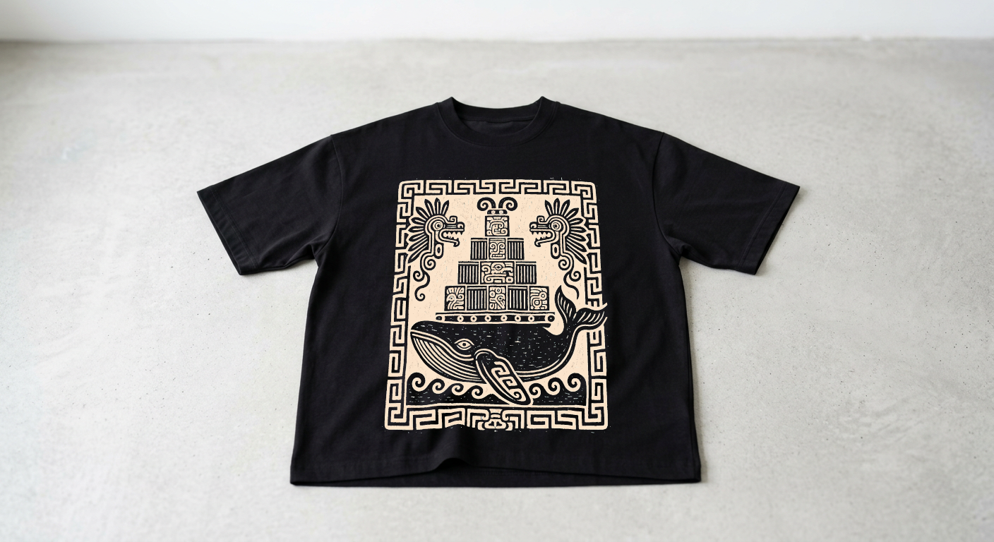 Playera Docker Mexa Oversize
